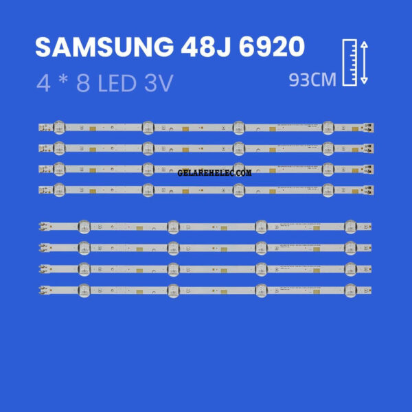 بک لایت تلویزیون سامسونگ مدل 48J6920