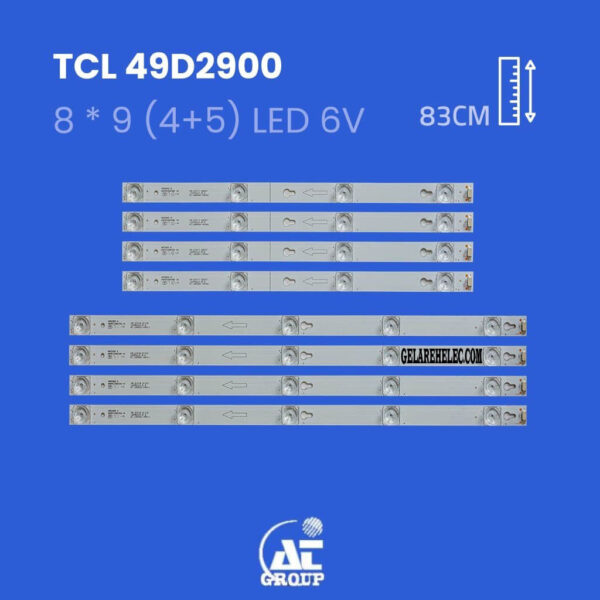 بکلایت تلویزیون تی سی ال 49D2900