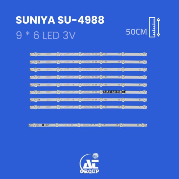 بک لایت تلویزیون سونیا مدل SU-4988